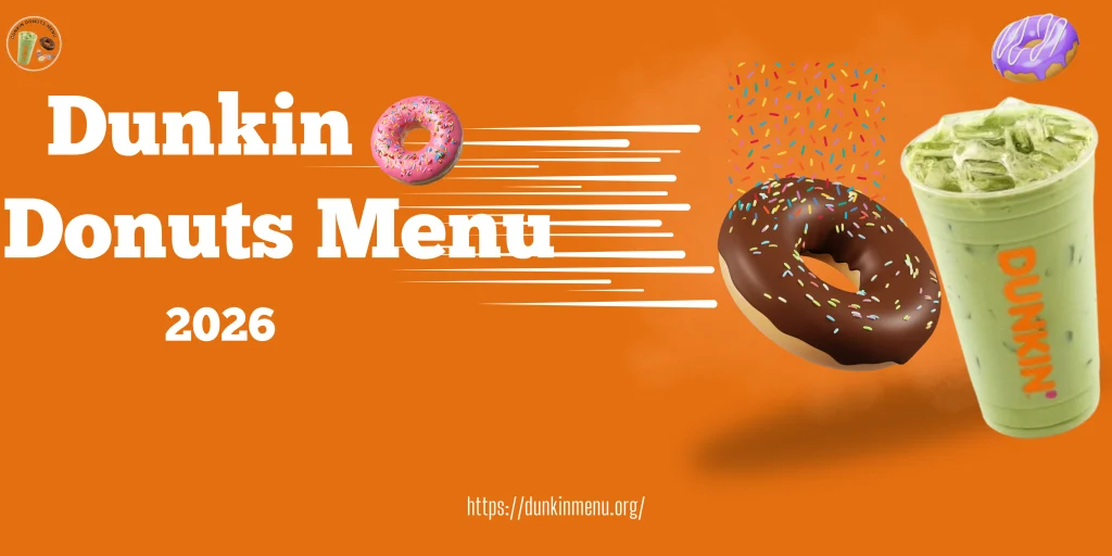 Dunkin menu