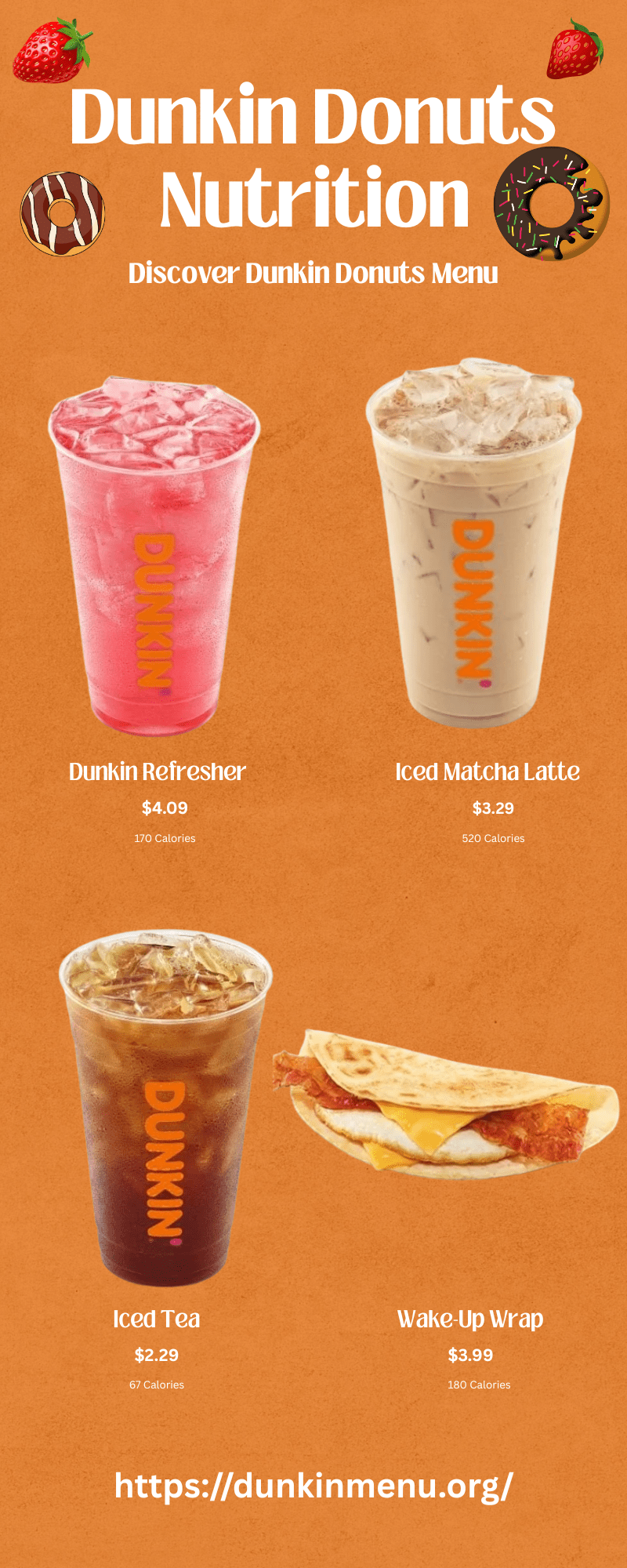 Dunkin Menu