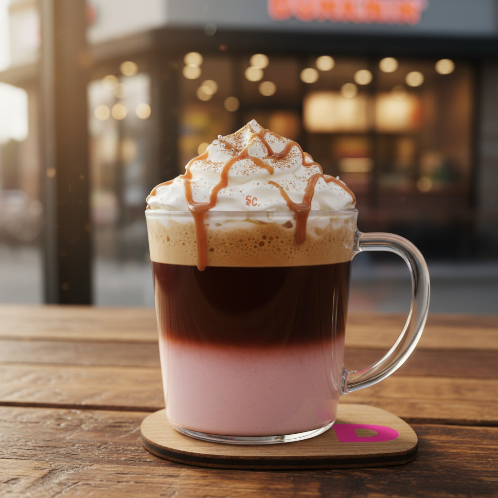 Sabrina Carpenter Dunkin Drink