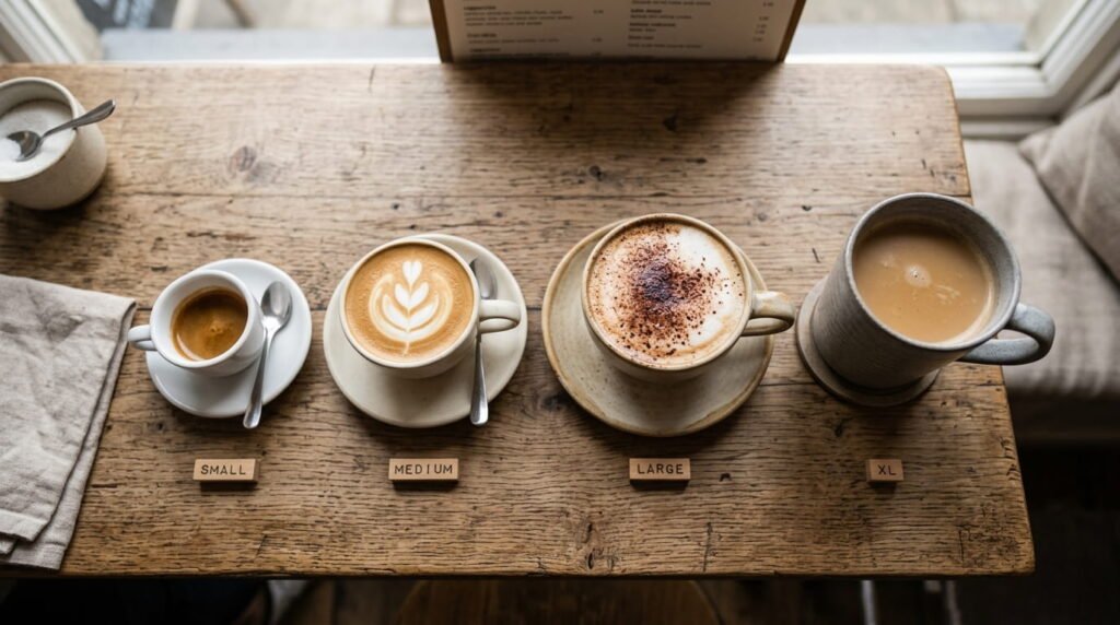 Dunkin Midnight Coffee caffeine levels by cup size