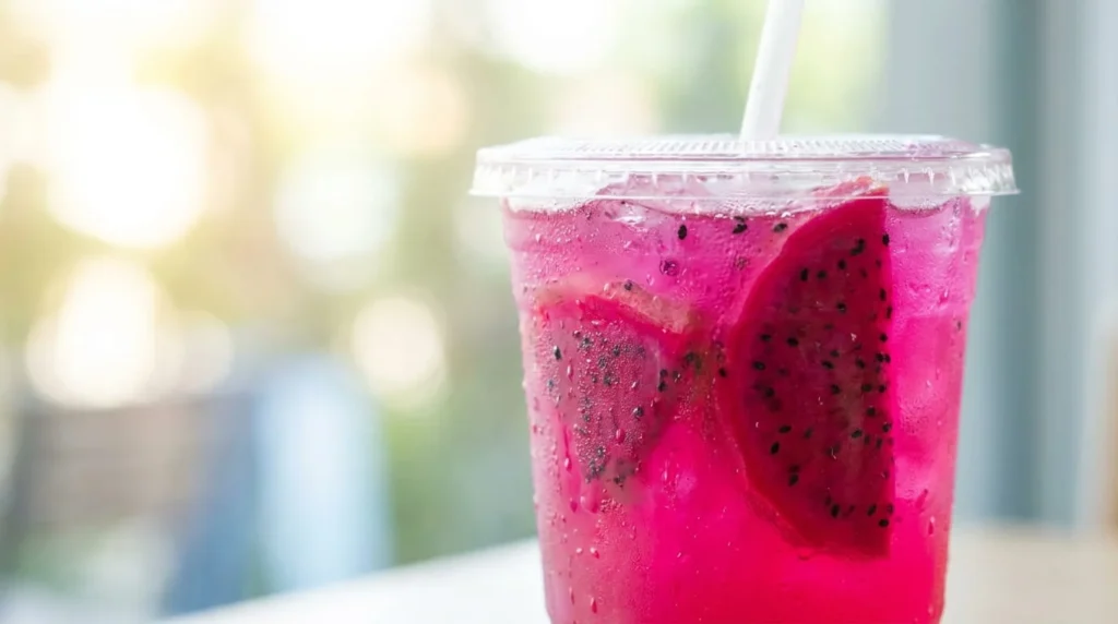 Candy Pink Lemonade Refresher from the King Kylie Dunkin menu