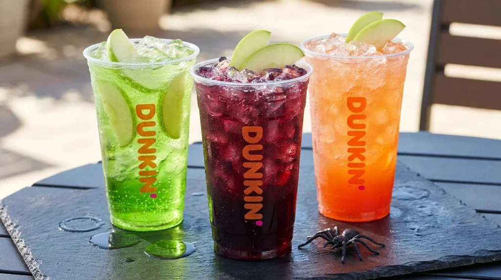 Green apple and blackberry zero-sugar Halloween drinks